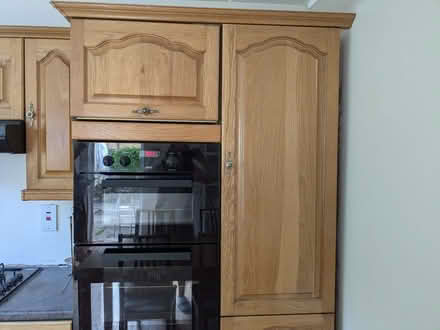 Photo of free Kitchen cupboards - solid oak (Menston LS29) #3