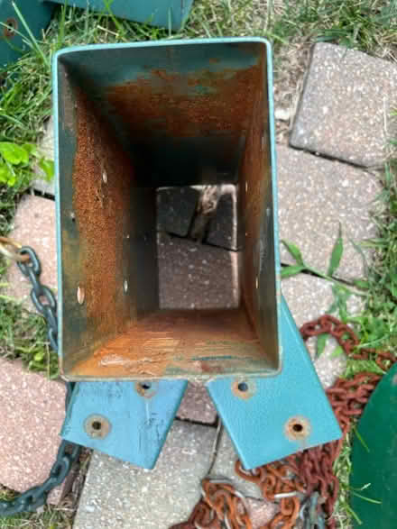 Photo of free A-frame swingset beam/parts (Southwest St Louis County) #4