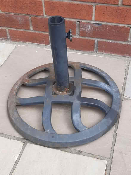 Photo of free Garden Umbrella Stand. (Shevington Moor WN6) #1