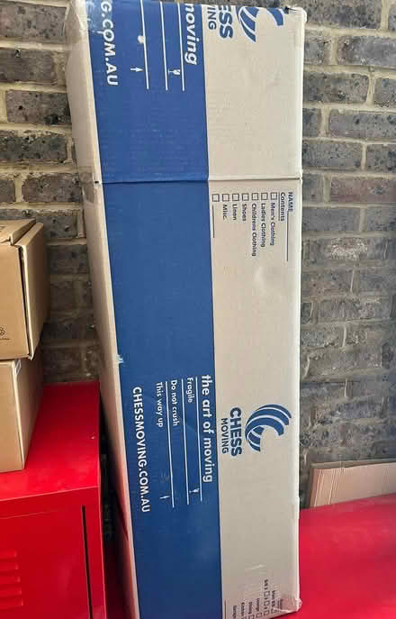 Photo of free Moving box for Floor lamp (or similar tall item) (London Rd Station area BN1) #1