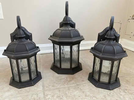 Photo of free 3 outdoor lanterns (Zip 22306 Alexandria) #1