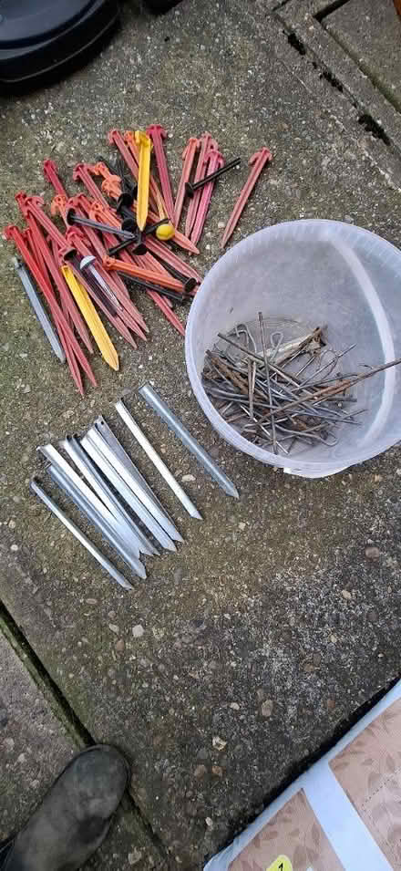 Photo of free Tent / Awning pegs (Mansfield NG19) #2