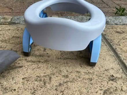 Photo of free Portable potty and liners (KT12 Elmbridge) #2