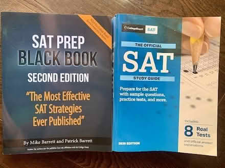 Photo of free SAT prep books (Los Altos) #1