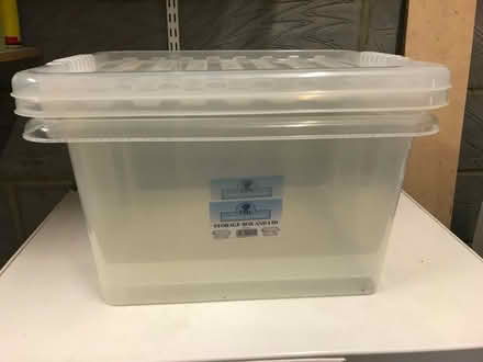 Photo of free Plastic Storage Boxes (CT14) #1