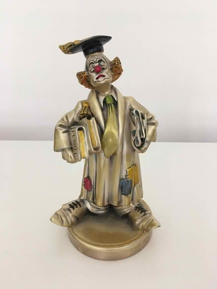 Photo of free Clown lawyer figurine (Millwall E14) #1