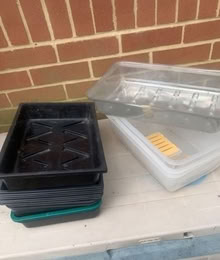Photo of free Seed trays and covers (Sandhurst GU47) #1