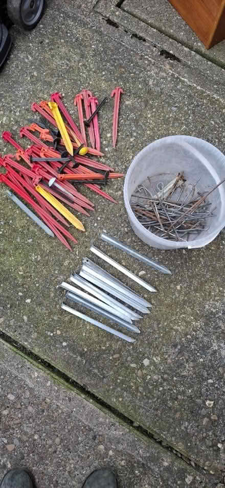 Photo of free Tent / Awning pegs (Mansfield NG19) #1