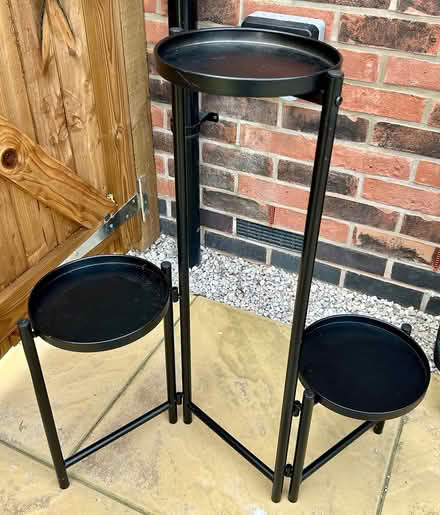 Photo of free Two metal plant stands (Stapleford NG9) #3