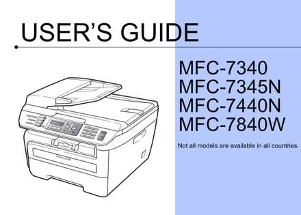 Photo of Brother MFC printer for parts (Cliffside) #1