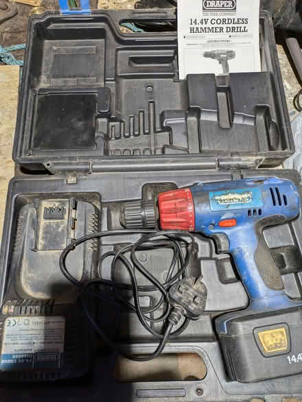 Photo of free Draper cordless drill (PH10 Kirkton of Lethendy) #1