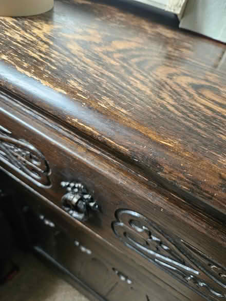 Photo of free Solid dark wood sideboard (Woodloes, Warwick, CV34) #2