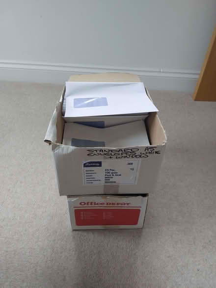 Photo of free A5 white window envelopes (Rowlands Castle PO9) #1