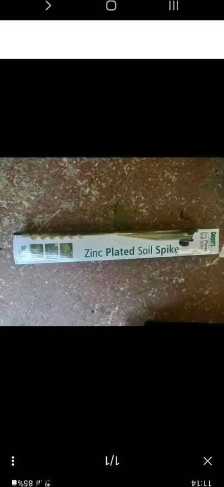 Photo of free Soil spike (SK3) #1