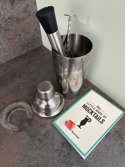 Photo of free Mocktail maker and book (Clanfield PO8) #1