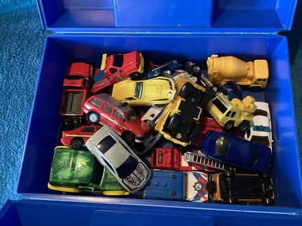 Photo of free Toy car carry case and cars (Micklefield HP13) #2