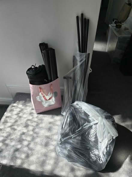 Photo of free 2 shoe racks with dustproof sheet (Flitwick) #1