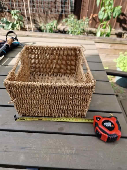 Photo of free Small wicker basket (Cambridge CB1 (coleridge)) #1