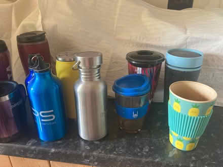 Photo of free Large collection of coffee cups and water bottles (Witham CM8) #3