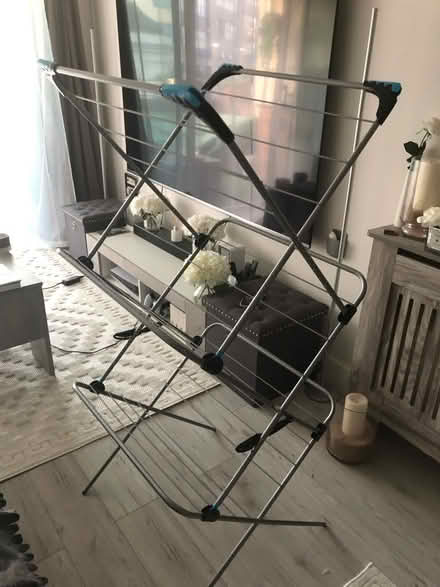 Photo of free Clothes rack (B16)