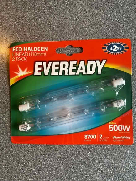 Photo of free Halogen Linear Bulbs (LE16 8) #1