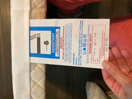 Photo of free Cot mattress (Queens Park BH8) #3