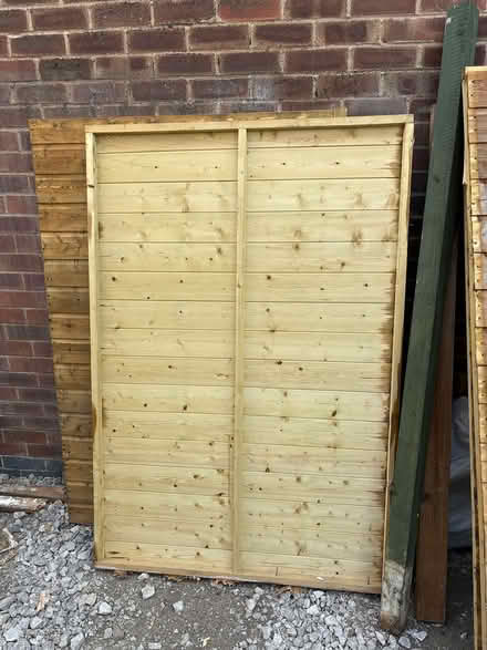 Photo of free Shed wall sections (B92 Hampton in Arden) #1