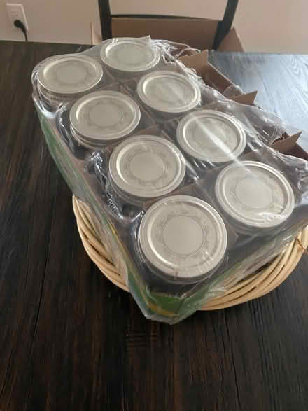 Photo of free 8 never used canning jars (Grant St. area) #2