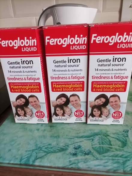 Photo of free 3x 200ml Feroglobin Liquid (NR8 Taverham) #1