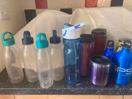 Photo of free Large collection of coffee cups and water bottles (Witham CM8) #4