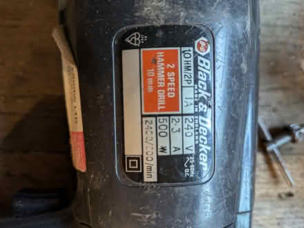 Photo of free Black and Decker hammer drill (PH10 Kirkton of Lethendy) #1