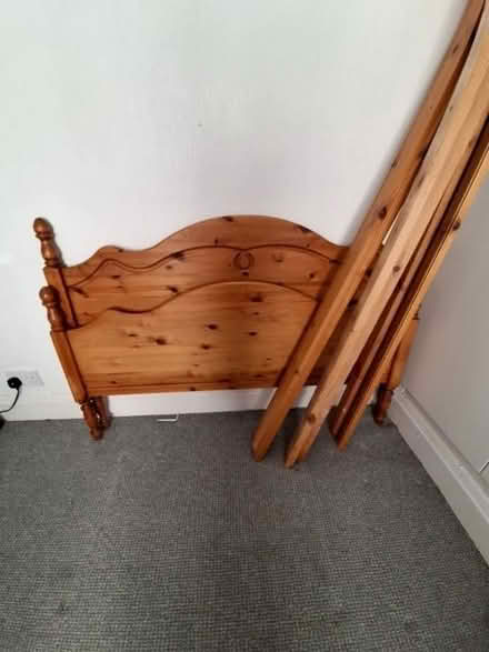 Photo of free Double bed frame (Manor Top S12) #1