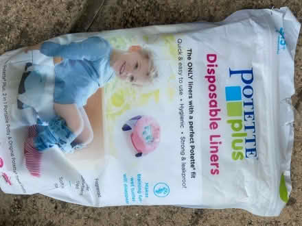 Photo of free Portable potty and liners (KT12 Elmbridge) #1