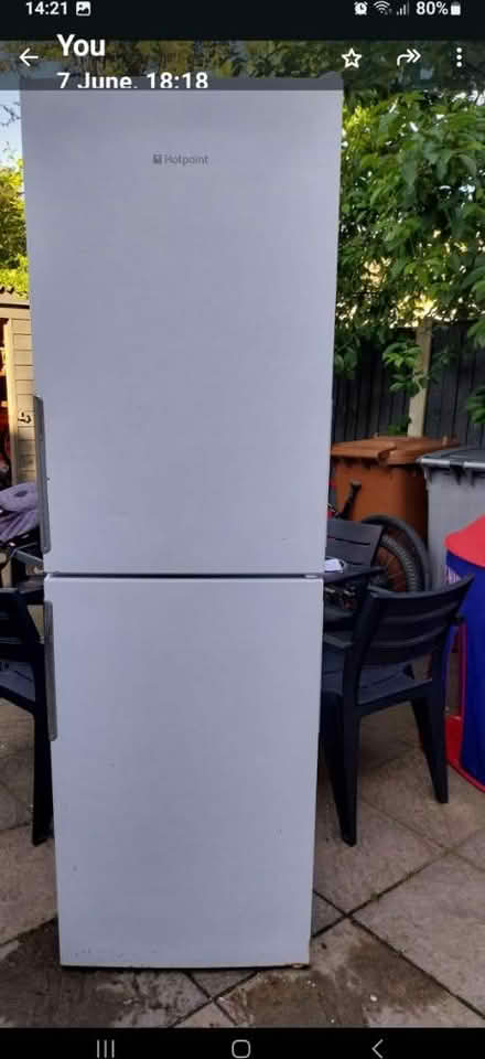 Photo of free Hotpoint frost-free fridge freezer (CH49) #4