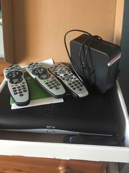 Photo of free SKY+HD Box and remotes, and Router (Middlewich) #1