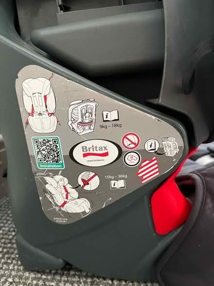 Photo of free Britax Kids car seat (Harwich, CO12) #2
