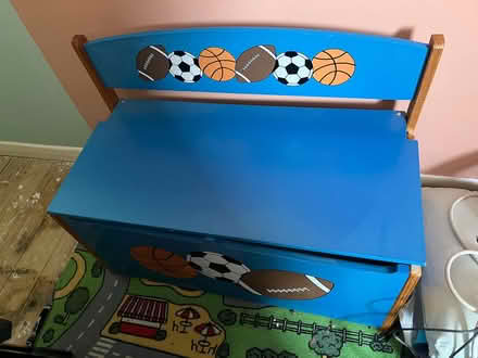 Photo of free Child’s toy box (lid doesn’t stay open by itself) (Woodley RG5) #1