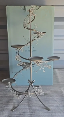Photo of free Partylite FESTIVE CENTERPIECE P8645 Metal Candle Holder #1
