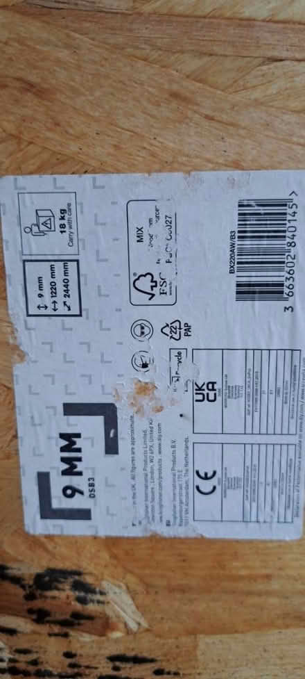 Photo of free 4 x Huge OSB boards to gift (Anstey LE7) #1