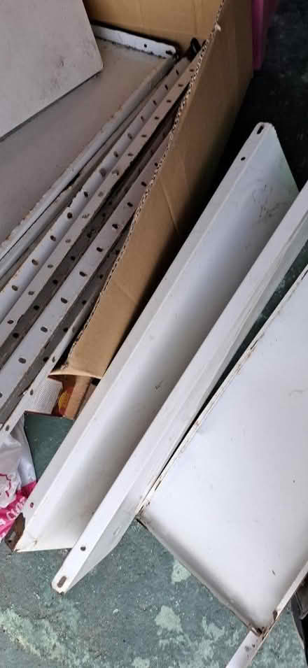 Photo of free Metal shelves or scrap metal (Mansfield NG19) #3
