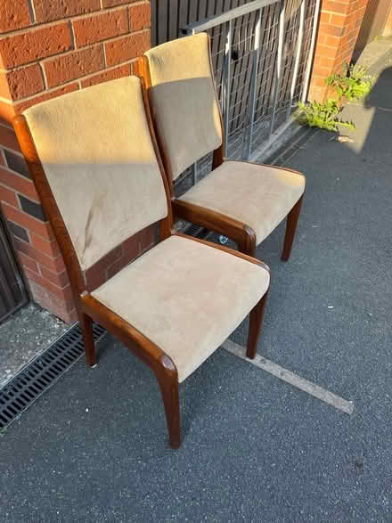 Photo of free Pair of dining chairs (Horfield Bristol)