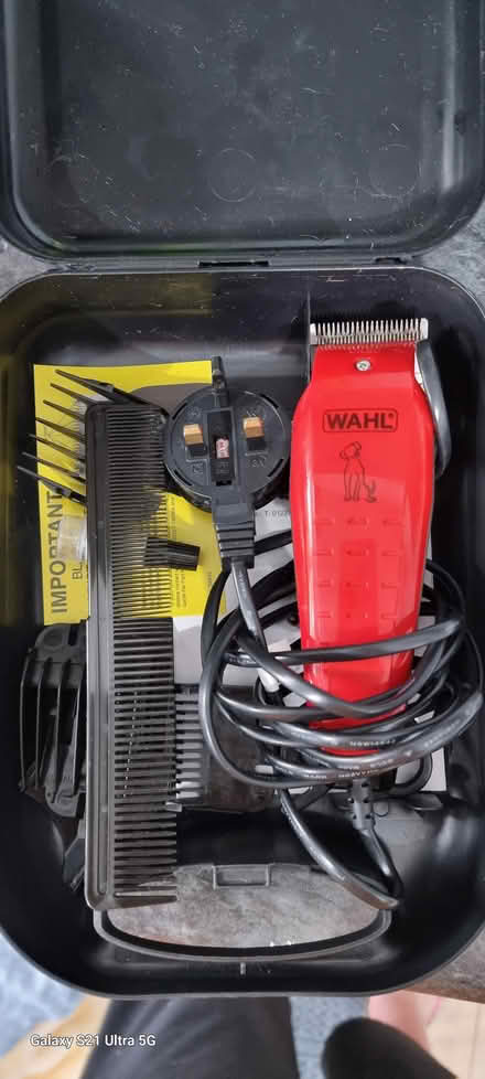 Photo of free Wahl dog clippers (Shap CA10) #1