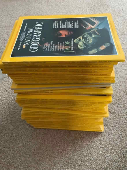 Photo of free Stack of National Geographic mags (Ducklington OX29) #1