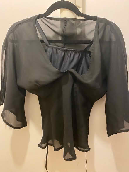 Photo of free Black summer blouse (SE8) #1