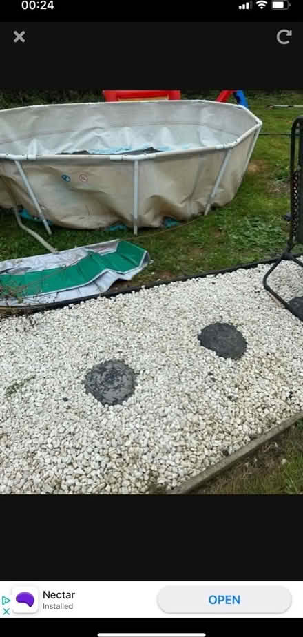 Photo of free 12 ft swimming pool (Manea PE15) #1