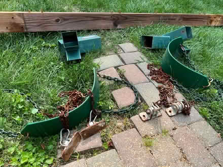 Photo of free A-frame swingset beam/parts (Southwest St Louis County) #2