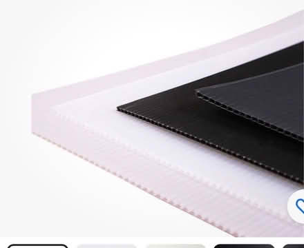 Photo of Correx-/ corrugated plastic. (Blakebrook DY11) #1