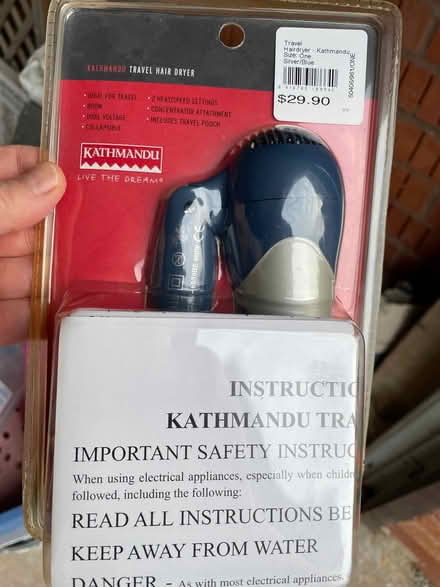 Photo of free Travel hairdryer (Oswestry SY11) #1