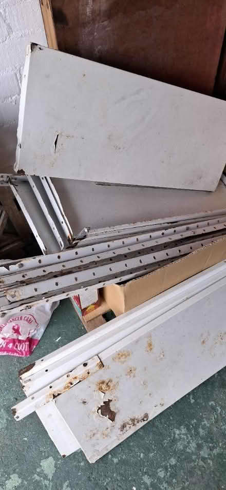 Photo of free Metal shelves or scrap metal (Mansfield NG19) #2