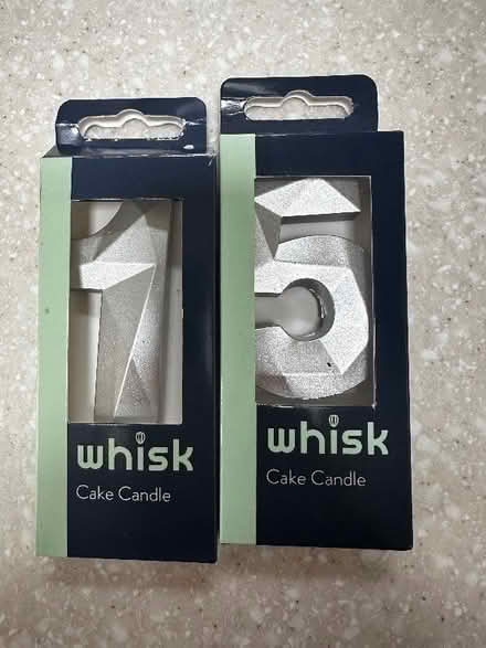 Photo of free No 1 and No 5 Birthday candles (Beaconsfield HP9) #3